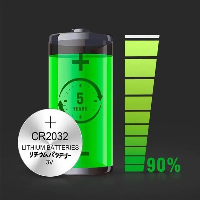 Alt view image 5 of 6 - 50Pcs 3V CR2032 Lithium Button Cell Battery BR2032 DL2032 CR2032 Button Coin Cell BatteriesFor Watches clocks calculator