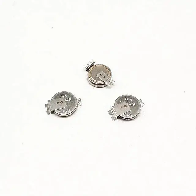 Alt view image 2 of 2 - 3pcs ML614R-TT31 rechargeable button battery with solder feet 3V ML614R