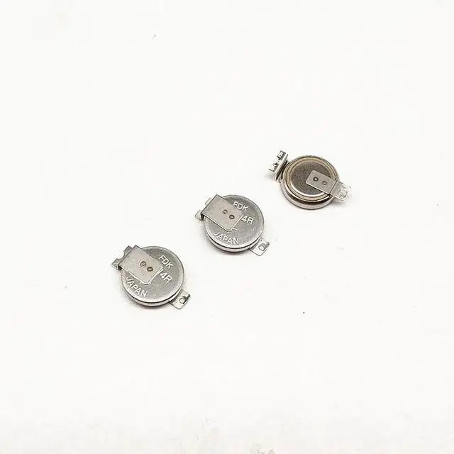 Main image of 3pcs ML614R-TT31 rechargeable button battery with solder feet 3V ML614R