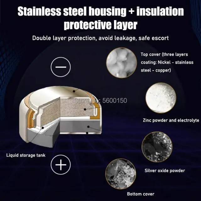 Alt view image 4 of 6 - 1pc FOR SEIZAIKEN 373 SR916SW 916 SR916 Watch Battery SR916SW 373 Button Coin Cell MADE IN JAPAN