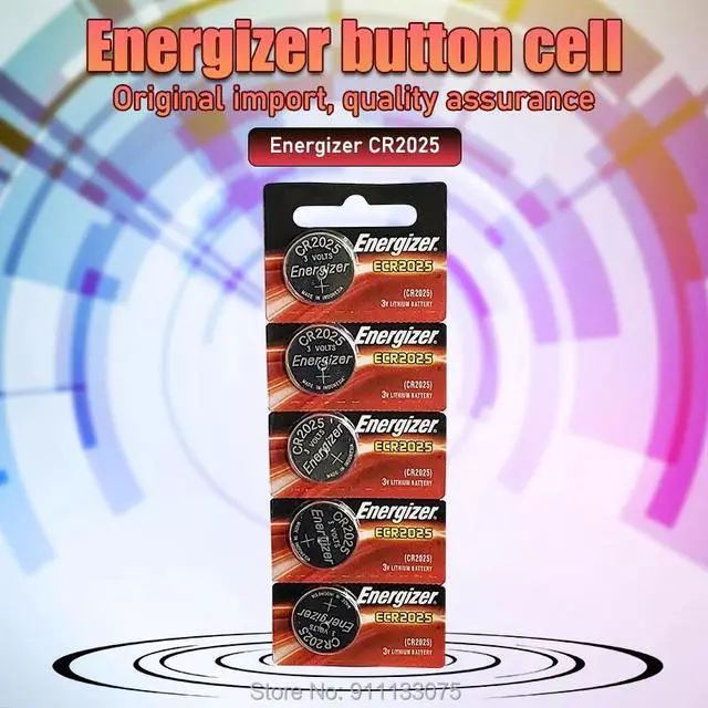 Alt view image 2 of 6 - 30PCS for Energizer CR2025 Button Cell Battery 3V Lithium Batteries for Watch Computer Calculator Control DL/CR 2025