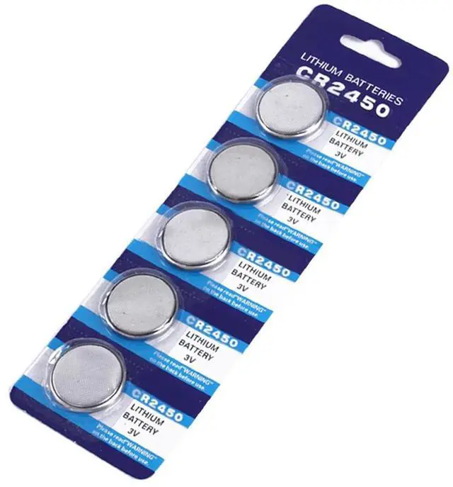 Alt view image 5 of 6 - Centechia Good Sale 10x Cell Button Coin Battery CR2450 2450 ECR2450 KCR2450 5029LC LM2450 Lithium Battery