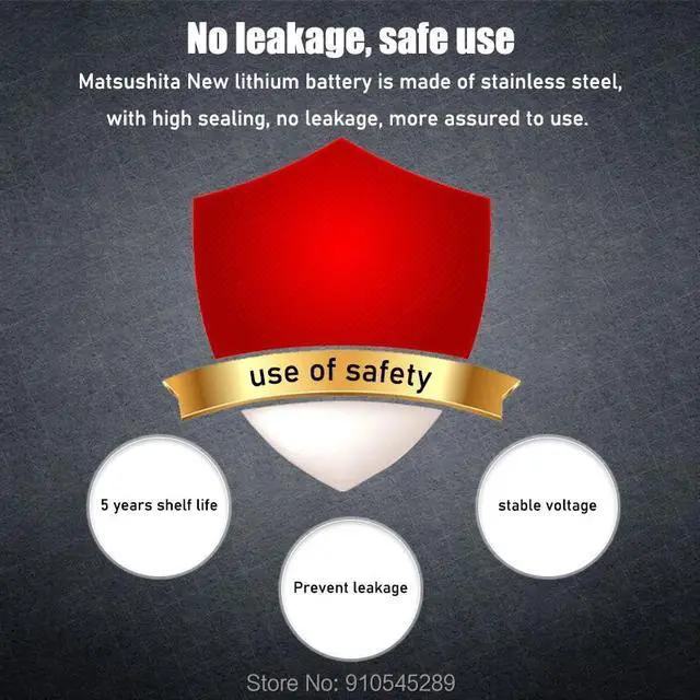 Alt view image 4 of 6 - 2pcs  3V CR2450 Lithium Batteries Replacement DL2450 BR2450 LM2450 5029LC KCR2450 Coin Cells Button Battery