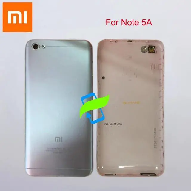 Alt view image 2 of 2 - Battery Back Cover For Xiaomi Redmi Note 5A Prime Back Housing Rear Door Case Redmi Note5A Volume Button+Camera Lens