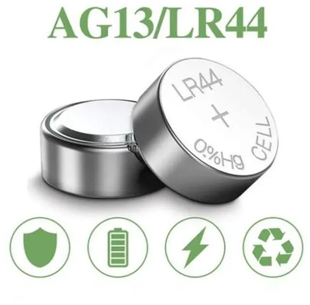 Alt view image 4 of 4 - 50pcs Cell Coin Watches Battery LR44 AG13 L1154 357 SR44 1.5V Alkaline Button Batteries Suitable For Watch