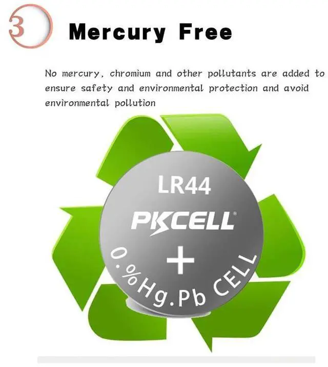 Alt view image 4 of 6 - 10X AG13 LR44 1.5V L1154 RW82 RW42 SR1154 SP76 A76 357A Electronic thermometer batteries button coin Cell Alkaline