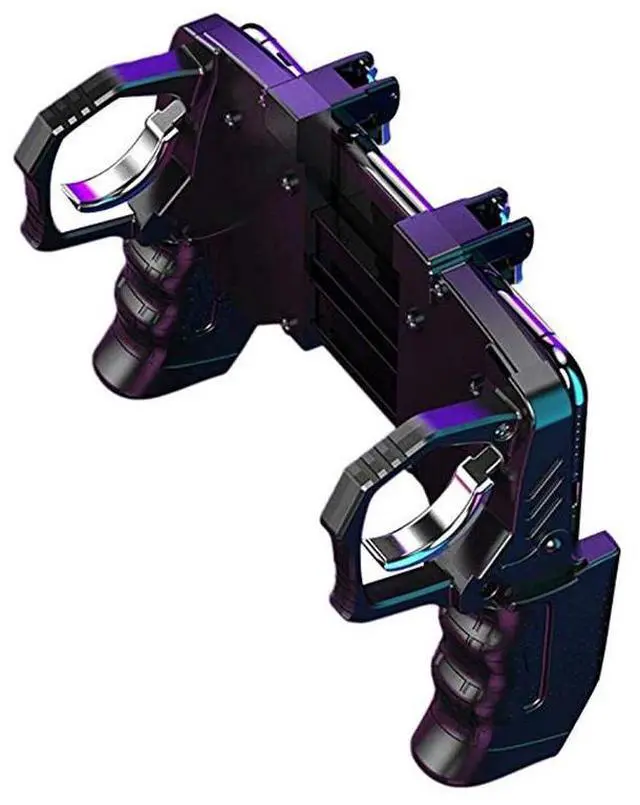 Alt view image 2 of 6 - K21 Button Triggers Equipment For Cell Phone Dzhostik PUBG Mobile Joystick Gamepad Gaming Controller For iPhone Android Gaming