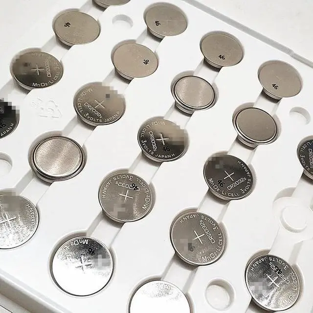 Alt view image 3 of 3 - 4pcs CR2032S sensor device motherboard button battery 3V electronic scale battery CR2032