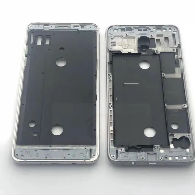 Alt view image 3 of 6 - Full Housing For Samsung J5 J510 J7 J710 2016 Front Mid Frame Plate Bezel Battery Back Cover Door Case With Side Buttons