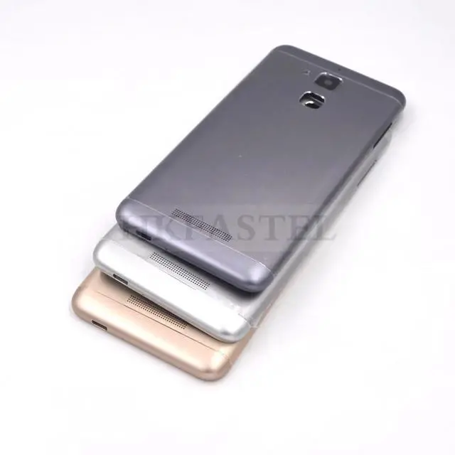 Alt view image 5 of 5 - ZC520TL housing For Asus Zenfone 3 Max ZC520TL Back Cover Battery Door Camera Lens With power volume Button
