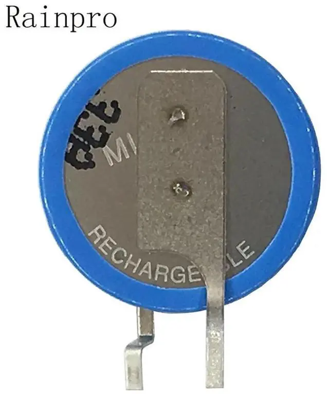 Main image of 2PCS/LOT ML1220 1220 3V 18mah Buttons rechargeable lithium batteries Li-ion battery leg feet foot