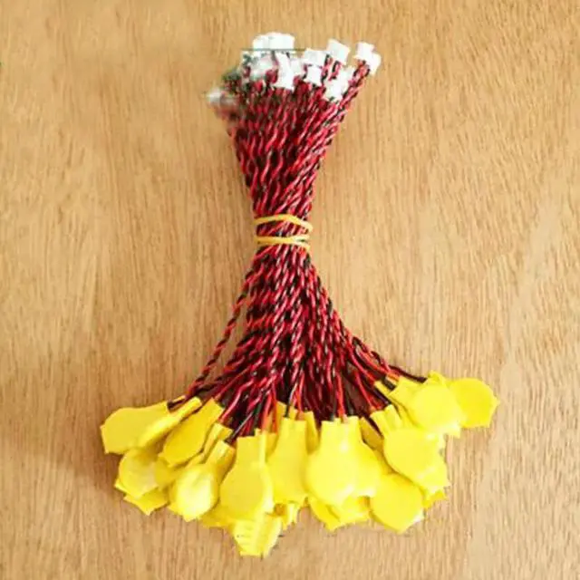 Main image of Lot 100pcs Notebook BIOS CMOS Laptop Motherboard PC PLC 3V CR2032 2032 Li-ion Cell Button Battery with Wire 2Pin Cable