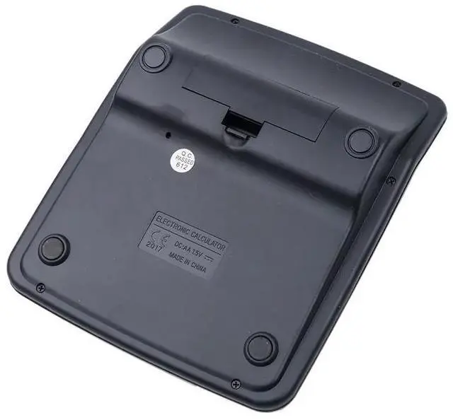 Alt view image 4 of 5 - Portable Office Electronic Calculator Mini Commercial Tool Battery Solar 2 in 1 Powered 12 Digit with Big Button Hot Sale