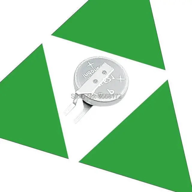 Alt view image 4 of 6 - 4pcs   ML621 ML621S ML-621S ML621S/DN ML-621S/DN 621 3V Rechargeable button battery with pins