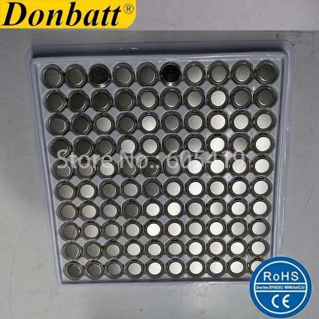 Alt view image 4 of 4 - 100pcs/Lot Super quality 625A LR9 1.5V Alkaline Button Cell Battery PX625A V625 PX625 PX13 M20 For Camera