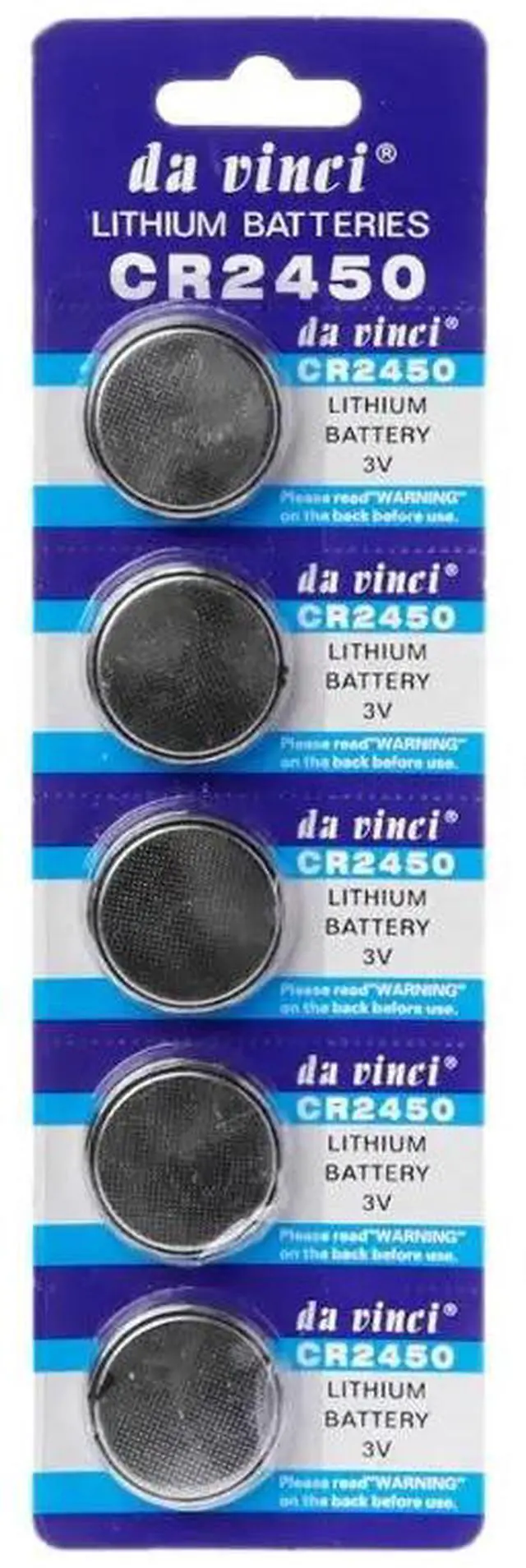 Main image of 10PCS Button Battery CR2450 Electronic Lithium Coin Cell Batteries 3V KCR2450 5029LC LM2450 Watch Toy Remote