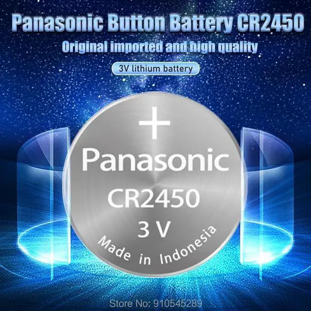 Alt view image 2 of 6 - 2pcs  3V CR2450 Lithium Batteries Replacement DL2450 BR2450 LM2450 5029LC KCR2450 Coin Cells Button Battery