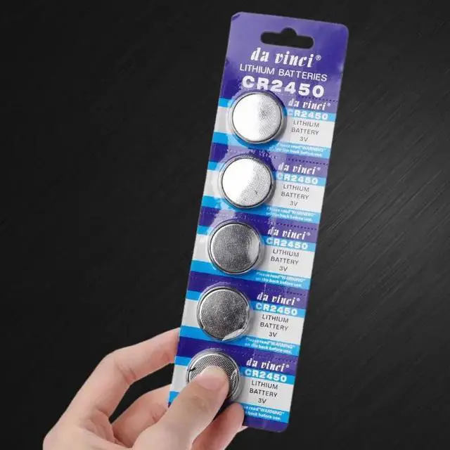 Alt view image 4 of 6 - 10PCS Button Battery CR2450 Electronic Lithium Coin Cell Batteries 3V KCR2450 5029LC LM2450 Watch Toy Remote