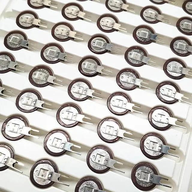 Alt view image 2 of 2 - 2pcs VL1220/VCN rechargeable button battery 3V motherboard battery VL1220