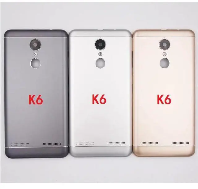 Main image of BaanSam  Battery Back Cover For Lenovo K6 K33a48 Housing Case Without Power Volume Buttons