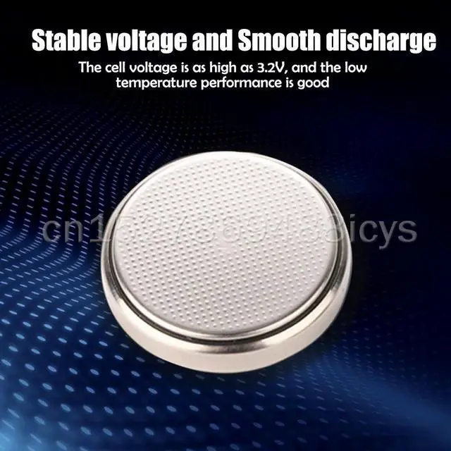 Alt view image 6 of 6 - 10PCS  CR2450 CR 2450 ECR2450 KCR2450 LM2450 5029LC 3V Lithium battery For Watches Car Remote Control Button Cell Coin