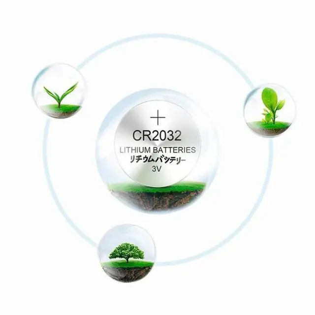 Alt view image 4 of 6 - 50Pcs 3V CR2032 Lithium Button Cell Battery BR2032 DL2032 CR2032 Button Coin Cell BatteriesFor Watches clocks calculator