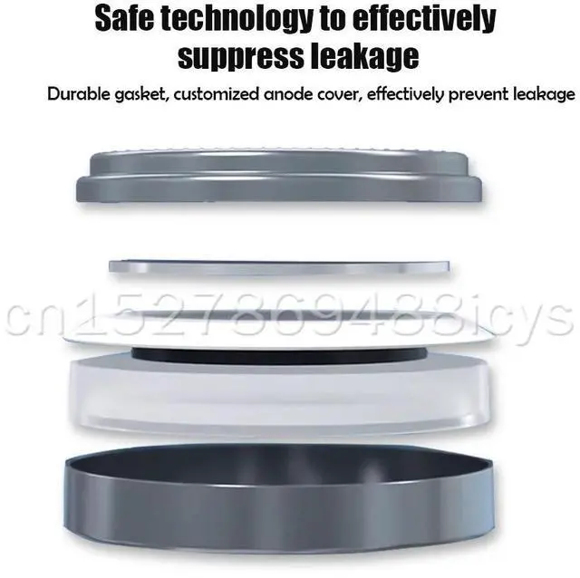 Alt view image 5 of 6 - 10PCS  CR2450 CR 2450 ECR2450 KCR2450 LM2450 5029LC 3V Lithium battery For Watches Car Remote Control Button Cell Coin