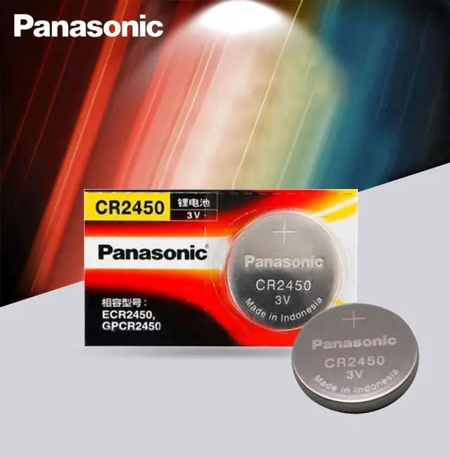 Alt view image 2 of 3 - 5pcs  CR2450 CR 2450 3V Lithium Button Cell Battery Coin Batteries For Watches,clocks,hearing aids