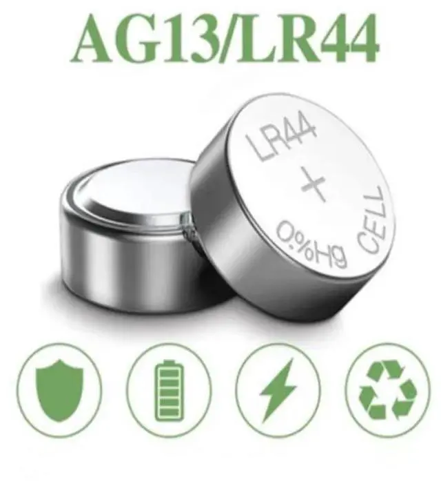Alt view image 4 of 4 - capacity50pcs Cell Coin Watches Battery LR44 AG13 L1154 357 SR44 1.5V Alkaline Button Batteries Suitable For Watch