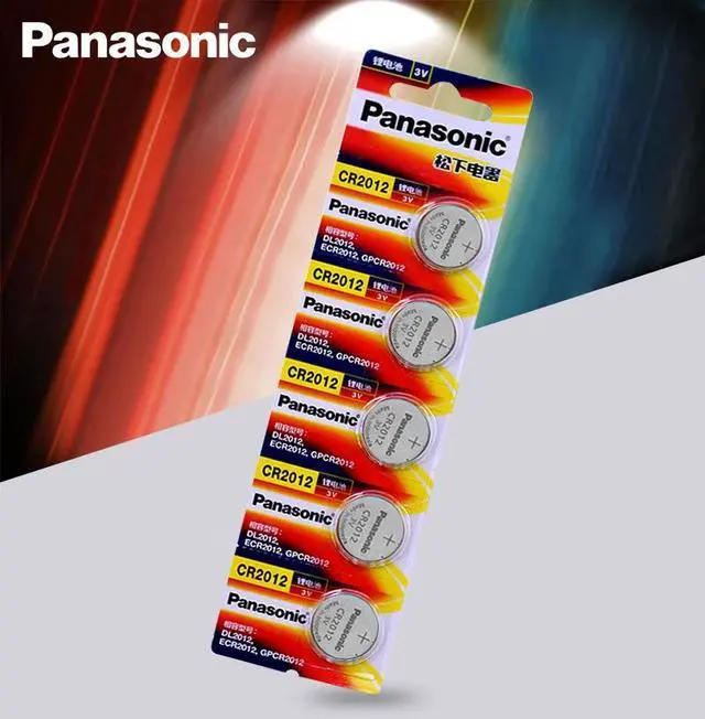 Main image of 5pc/lot Brand  battery  cr2012 3v button cell coin batteries for watch computer cr 2012
