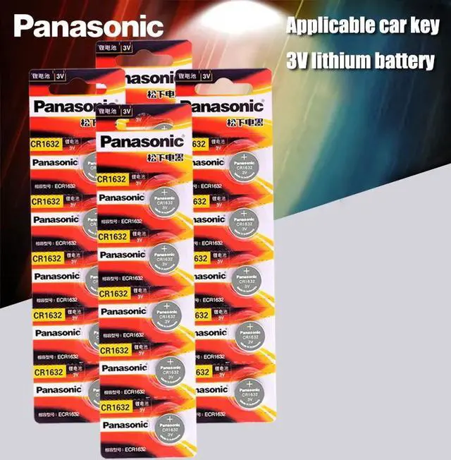 Main image of 20PCA  cr1632 button cell coin battery 3v watch remote control car keys DL1632 ECR1632 GPCE1632 lithium battery