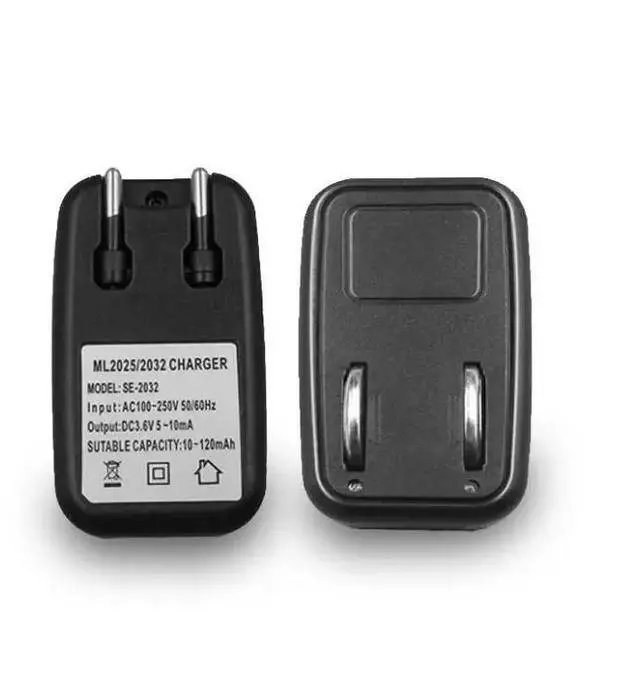 Alt view image 3 of 3 - 2PCS/LOT  ML2032 3V Rechargeable lithium battery button cell button batteries (ML2032)+1pcs ML2032 charger