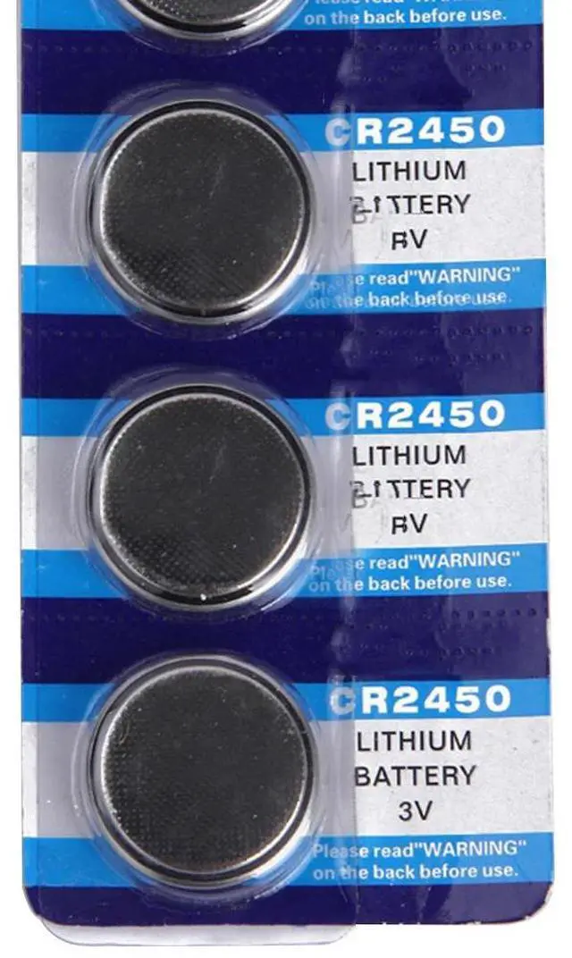 Alt view image 6 of 6 - Centechia Good Sale 10x Cell Button Coin Battery CR2450 2450 ECR2450 KCR2450 5029LC LM2450 Lithium Battery