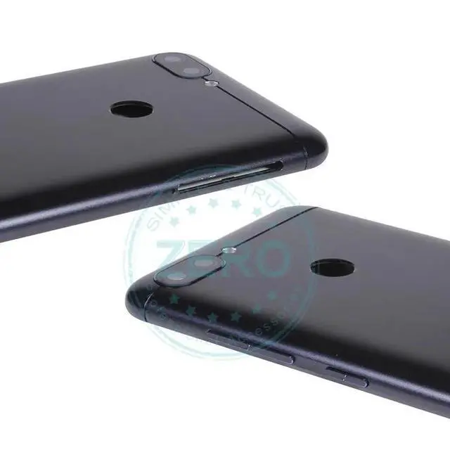 Alt view image 3 of 6 - For Asus Zenfone Max Plus M1 ZB570TL Back Battery Cover Metal + Side Button Keys Rear Housing Battery Door Spare Parts