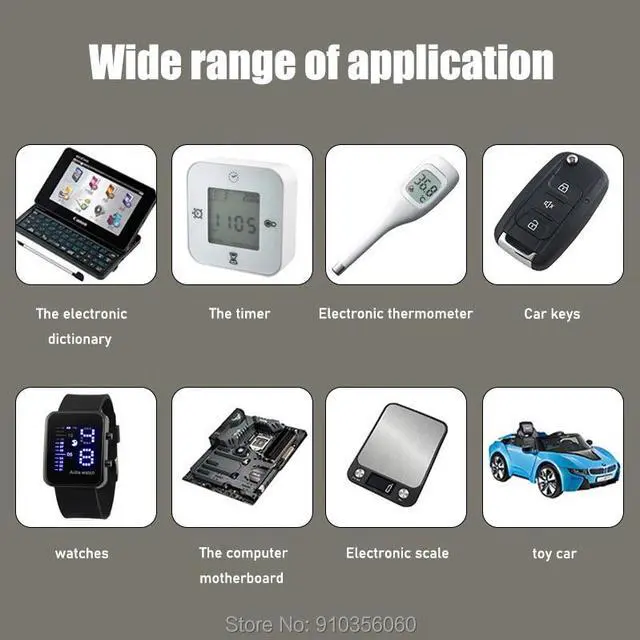 Alt view image 3 of 6 - VL2020 3V 20mAh coin type rechargeable 180 degrees fillet Li-ion button cell battery For Car Key