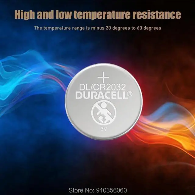 Alt view image 4 of 6 - 50PCS for DURACELL CR2032 Button Cell Battery 3V Lithium Batteries for Watch Computer Calculator Control DL/CR 2032