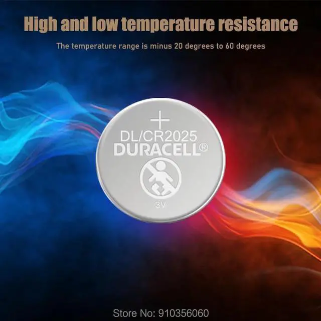 Alt view image 4 of 6 - 18pcs DURACELL cr2025 3V Button Cell Batteries For digital camera camcorder Watch Calculator Weight Scale DL/CR 2025