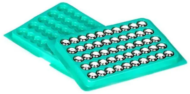 Alt view image 3 of 6 - 50PCS LR44 AG13 High quality Alkaline Button Batteries 357 357A A76 GPA76 Cell Coin Battery AG 13 1.5V For Watch