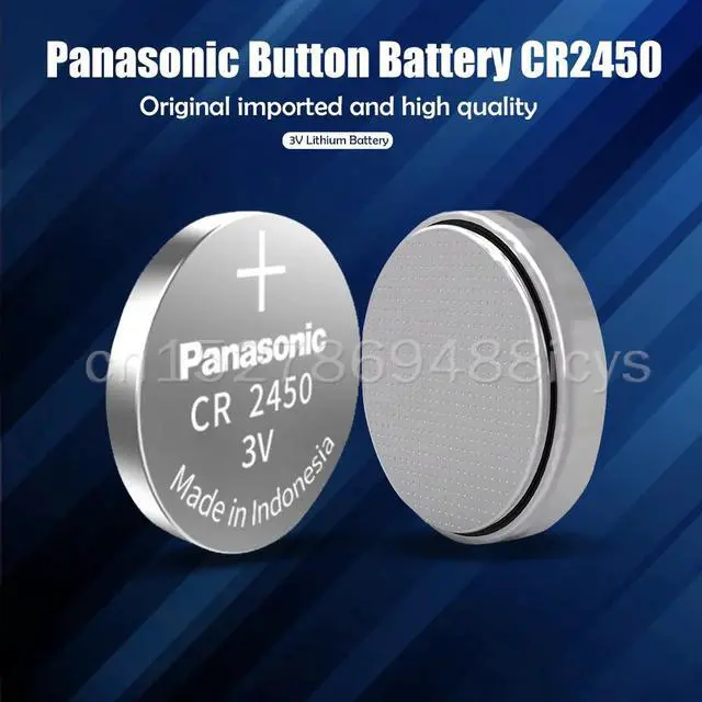 Alt view image 2 of 6 - 10PCS  CR2450 CR 2450 ECR2450 KCR2450 LM2450 5029LC 3V Lithium battery For Watches Car Remote Control Button Cell Coin