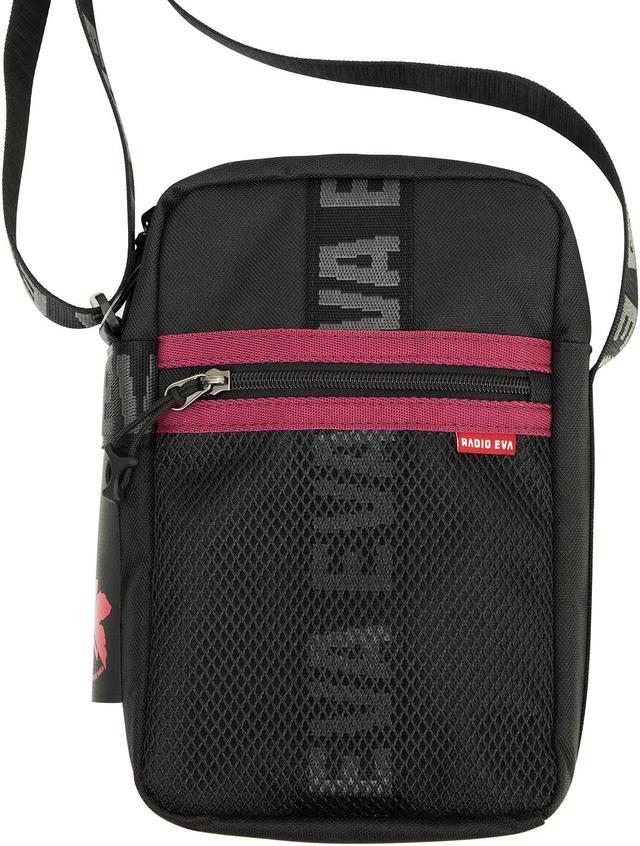 FIREFIRST Evangelion Festival Crossbody Shoulder Bags for Fashion Women Men  purse. Black W15×H23×D8cm 