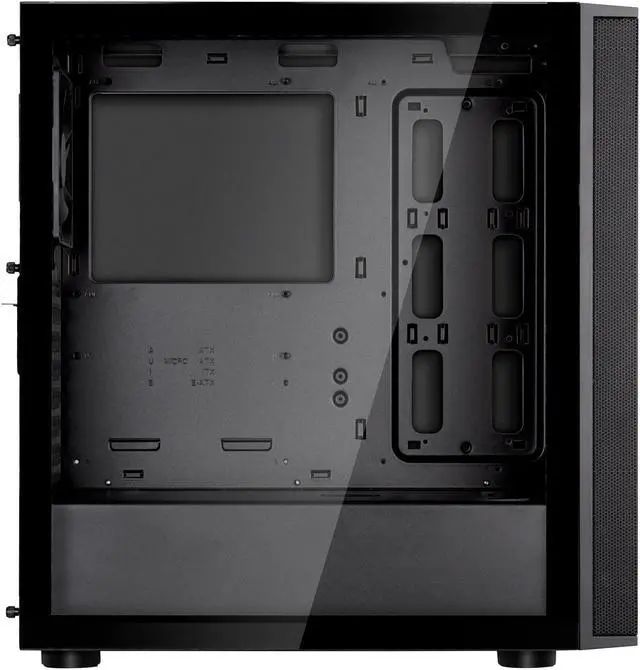 Alt view image 3 of 5 - Silverstone Fara R1 V2 ATX/ Micro-ATX/ Mini-ITX Mid Tower Gaming Case-Black, Steel/ Plastic/ Tempered Glass Side Transparent/Support 360mm Radiator Computer Case SST-FAR1B-G-V2