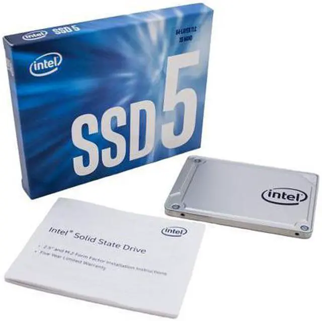 Alt view image 5 of 5 - Intel 545s 512GB Internal Solid State Drive (SSD) SSDSC2KW512G8X1, SATA III 2.5"  64-Layer 3D NAND TLC
