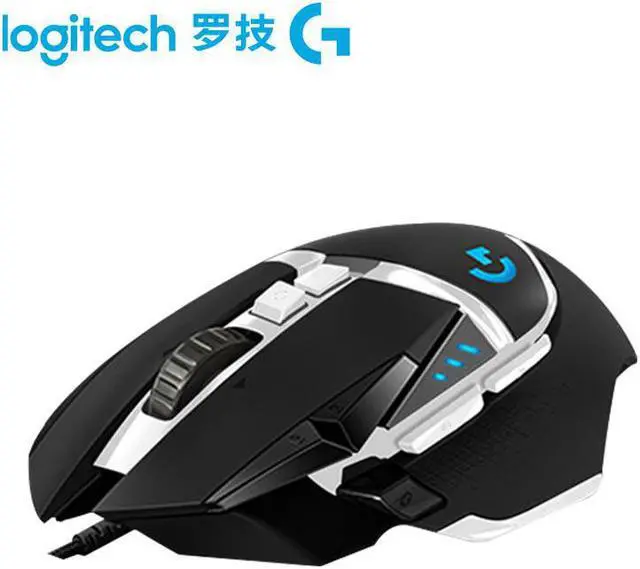 Alt view image 2 of 3 - Logitech G502 SE Hero Panda Special Edition, Panda Black and White Color Matching Edition RGB Backlit Mouse, Logitech Wired Gaming Mouse