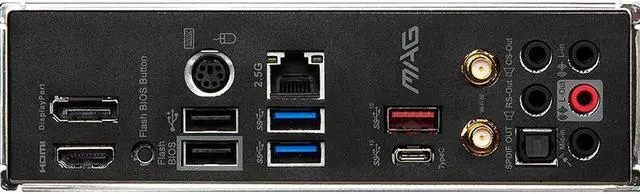 Alt view image 6 of 12 - MSI MAG B550M MORTAR MAX WIFI Micro ATX Motherboard, MSI AM4 AMD Motherboard, AMD B550 SATA 6Gb/s  PCIe 4.0  DDR4 Wi-Fi 6E,  Micro ATX AMD Motherboard