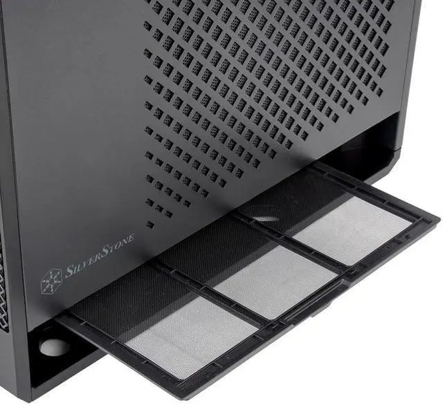 Alt view image 6 of 7 - SilverStone ALTA G1M SST-ALG1MB Black Steel / Plastic Micro ATX Tower Computer Case SFX, SFX-L Power Supply