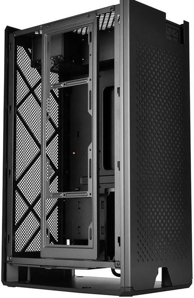Alt view image 3 of 7 - SilverStone ALTA G1M SST-ALG1MB Black Steel / Plastic Micro ATX Tower Computer Case SFX, SFX-L Power Supply