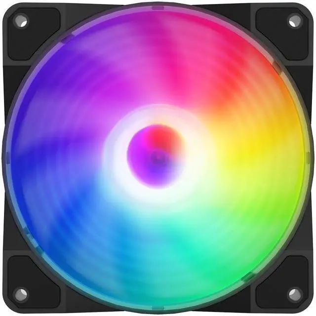 Main image of MSI MAG F120 ARGB Case Fan Black, PWM intelligent speed regulation/ Streamlined Fan Blade/ 600±200 ~ 1300 ± 10%RPM, MSI Case Fan