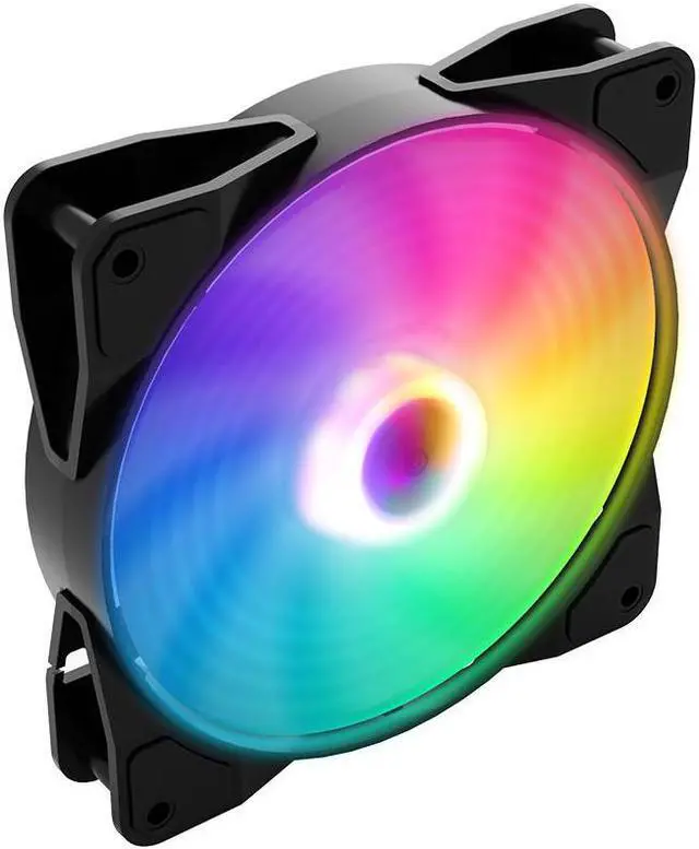 Alt view image 6 of 7 - MSI MAG F120 ARGB Case Fan Black, PWM intelligent speed regulation/ Streamlined Fan Blade/ 600±200 ~ 1300 ± 10%RPM, MSI Case Fan