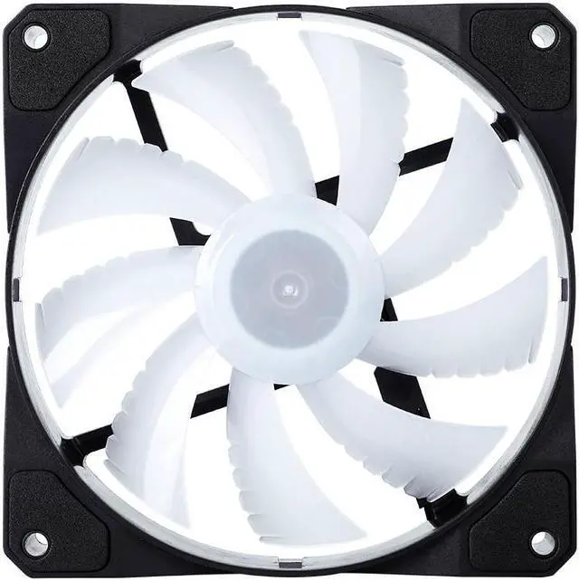 Alt view image 7 of 7 - MSI MAG F120 ARGB Case Fan Black, PWM intelligent speed regulation/ Streamlined Fan Blade/ 600±200 ~ 1300 ± 10%RPM, MSI Case Fan