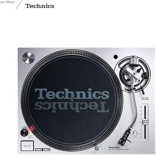 Technics SL-1200MK7 White Direct-Drive Professional DJ Turntable